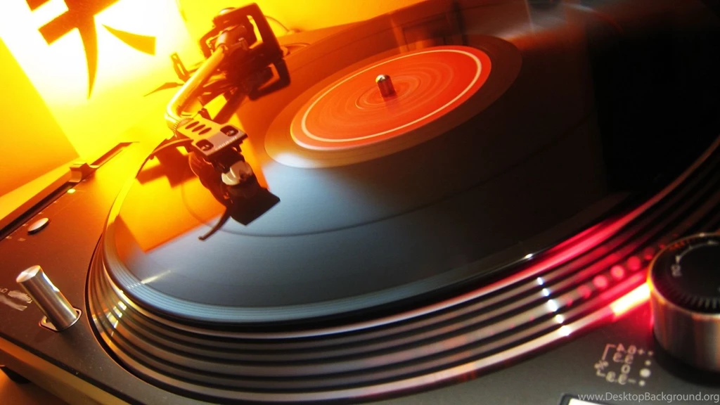 Download Wallpapers 1920x1080 Record, Player, Light Full HD 1080p ...