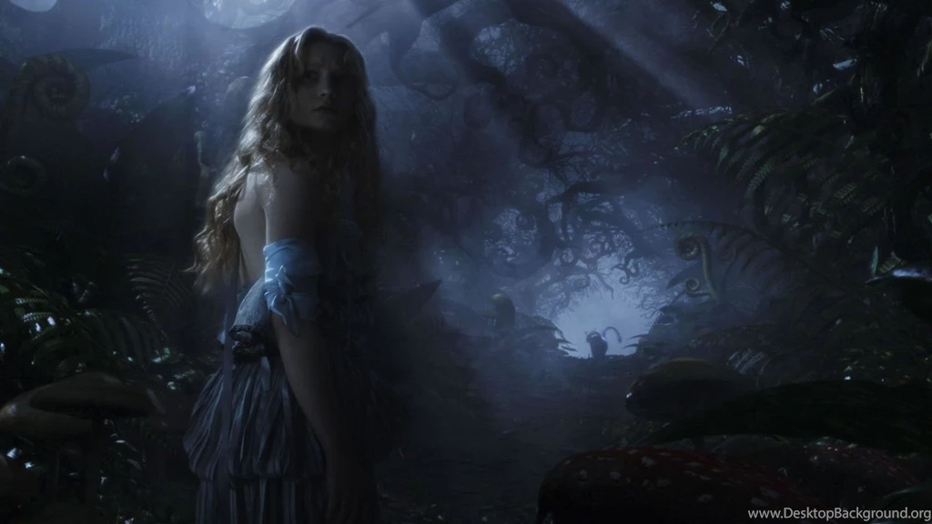 Movies Alice In Wonderland Mia Wasikowska Cheshire Cat