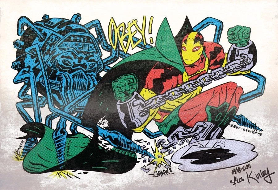 JACK KIRBY With Jorge By BrandNewNostalgia On DeviantArt