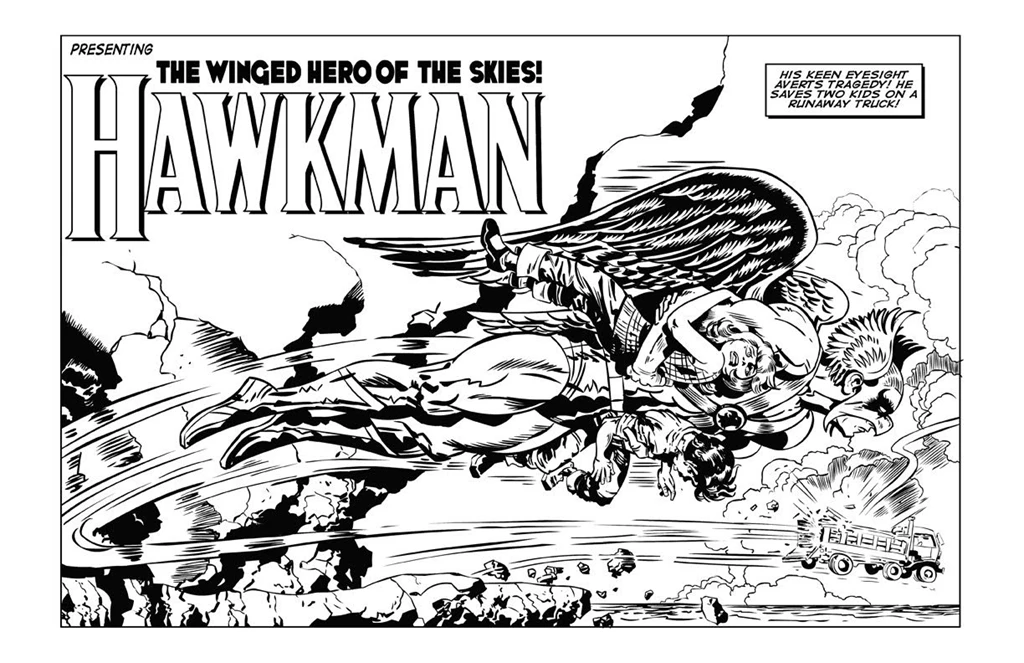Abbracadabbling: COMICS INSIGHT: Finishing JACK KIRBY's HAWKMAN