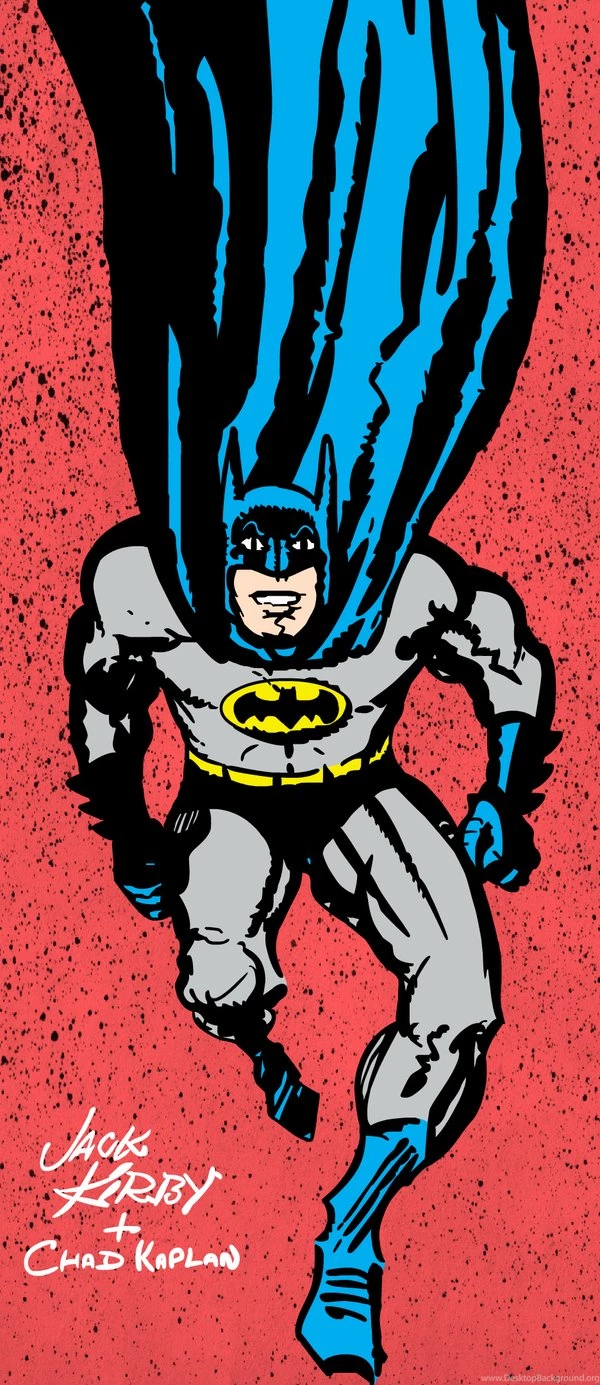 Jack Kirby Batman (Inks And Colors) By LeevanCleefIII On DeviantArt