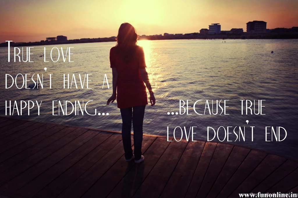 Free Download True Love Don't Have Happy Ending Wallpaper, HQ ...