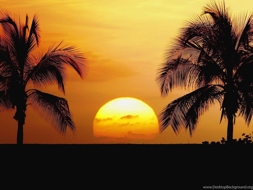 Sunset Beach Backgrounds Wallpapers Cave