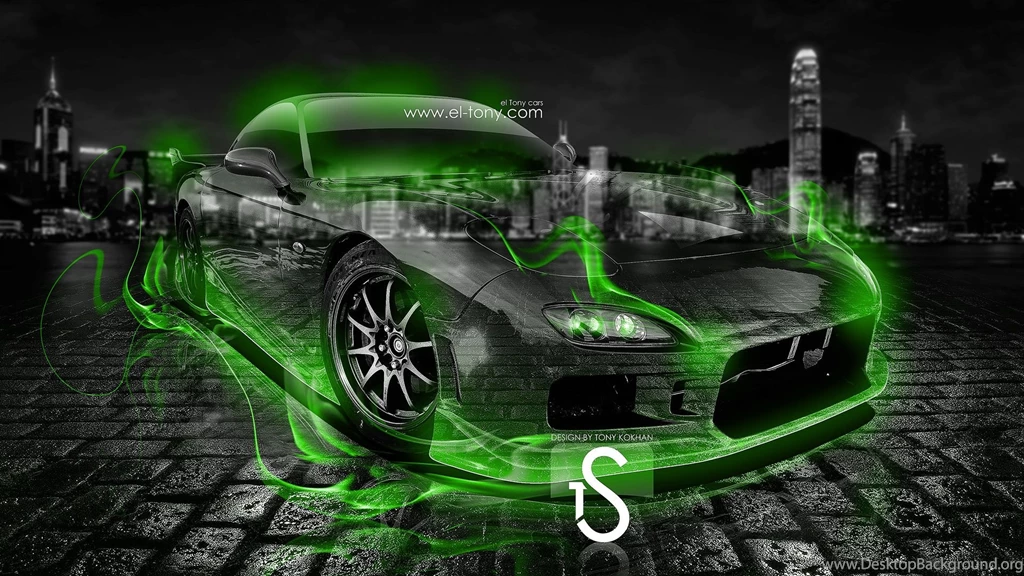 Green Mazda RX7 Wallpapers Image