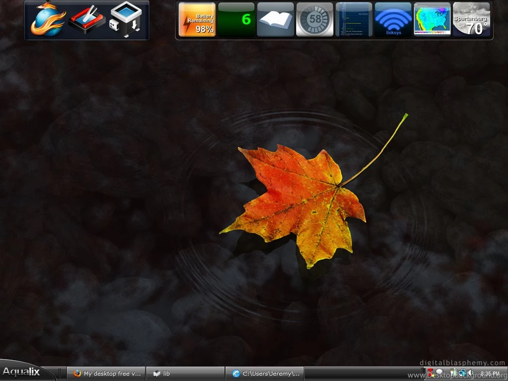 My Desktop, And How I Use It To Get Things Done