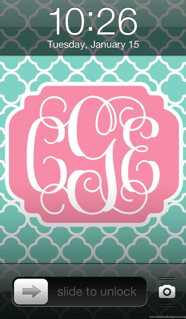 Create Monogrammed iPhone Wallpapers In 10 Easy Steps