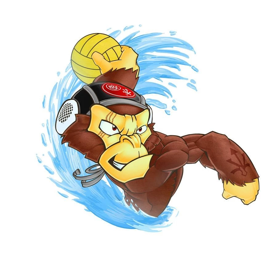 Waterpolo Monkey By Tomo Croman On DeviantArt