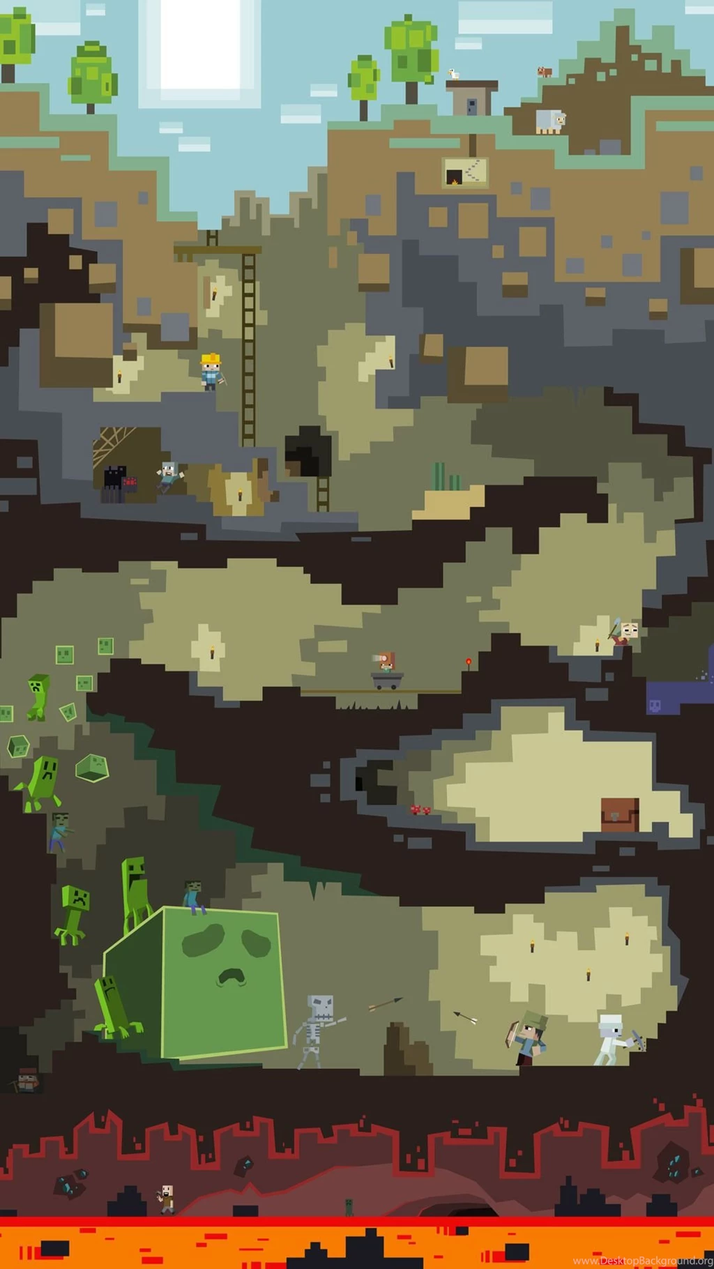 Minecraft Mobile Wallpapers