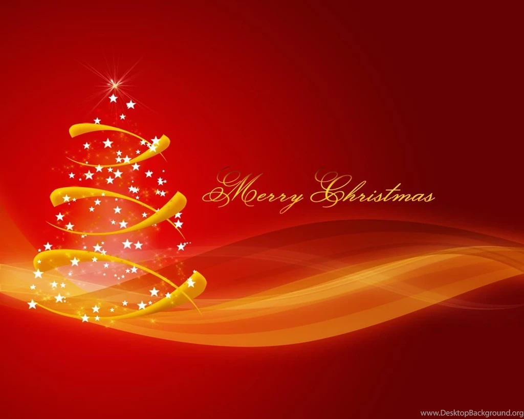 Free Christmas PowerPoint Backgrounds – Red Xmas