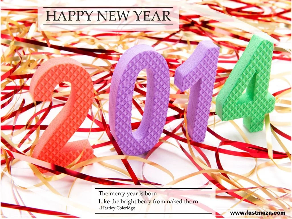 Happy New Year 2014 HD Wallpapers Free Download