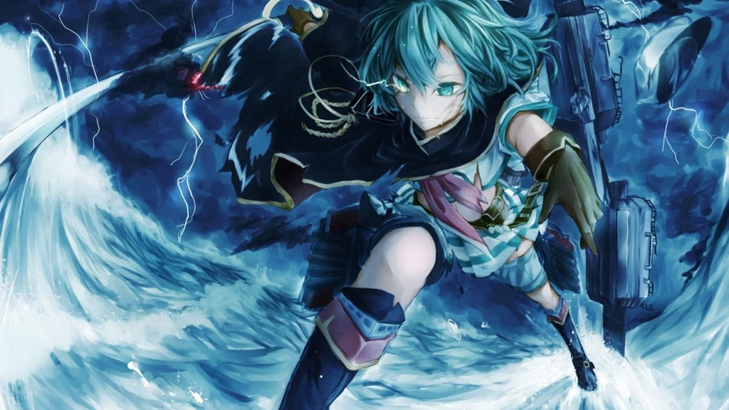Download Wallpapers Art, Gensou Aporo, Kantai Collection, Kiso ...