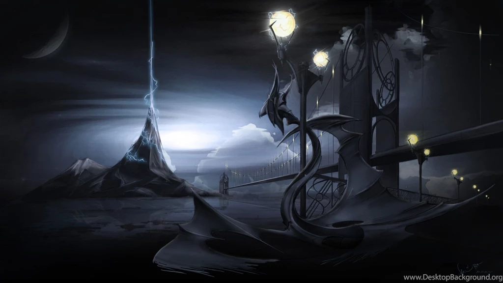 Wallpaper art fantasy landscapes artistic array wallwuzz hd ...