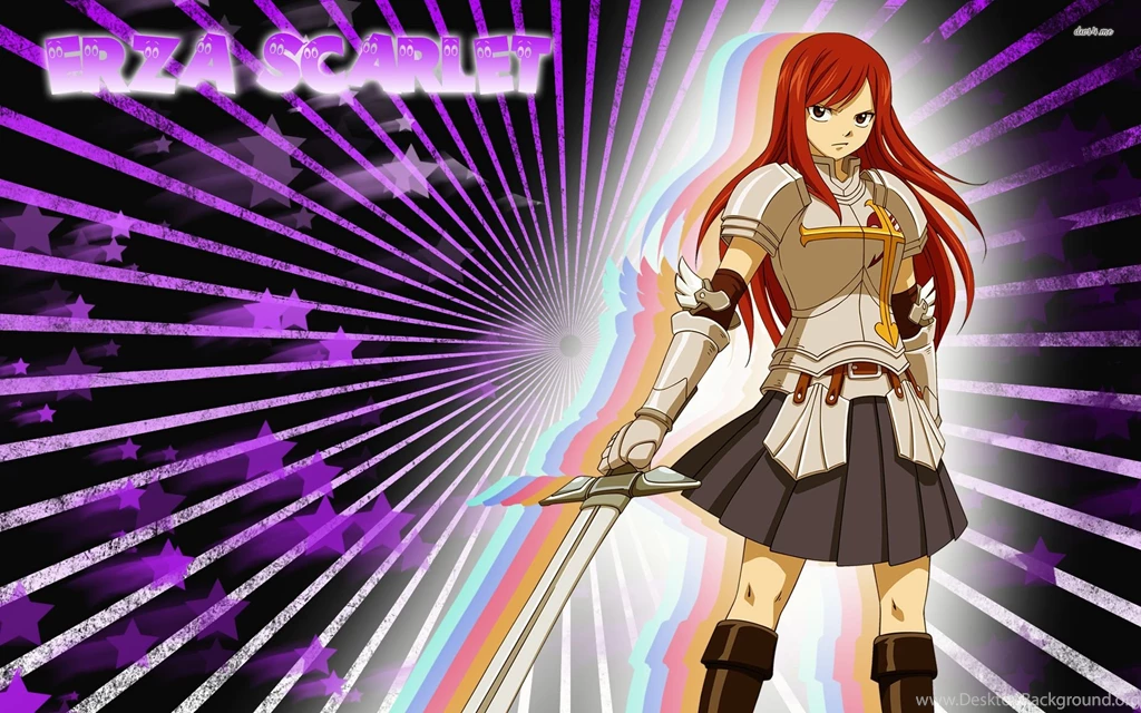 Fairy Tail Erza Scarlet In The Light Wallpapers Anime ...