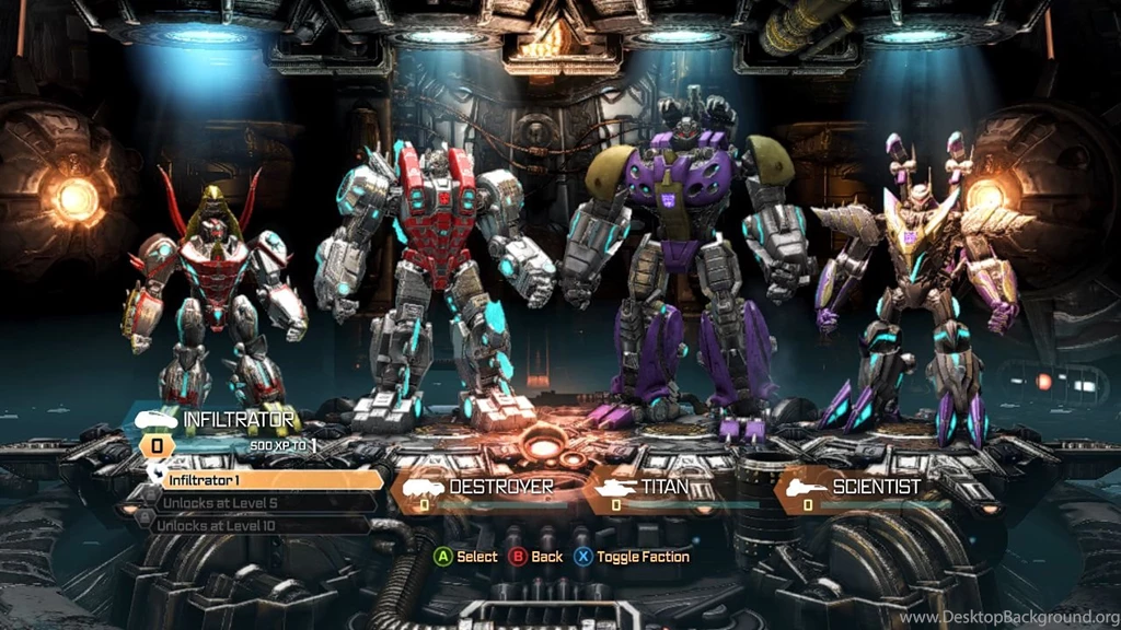 Transformers Fall Of Cybertron Video Game 1011x768px