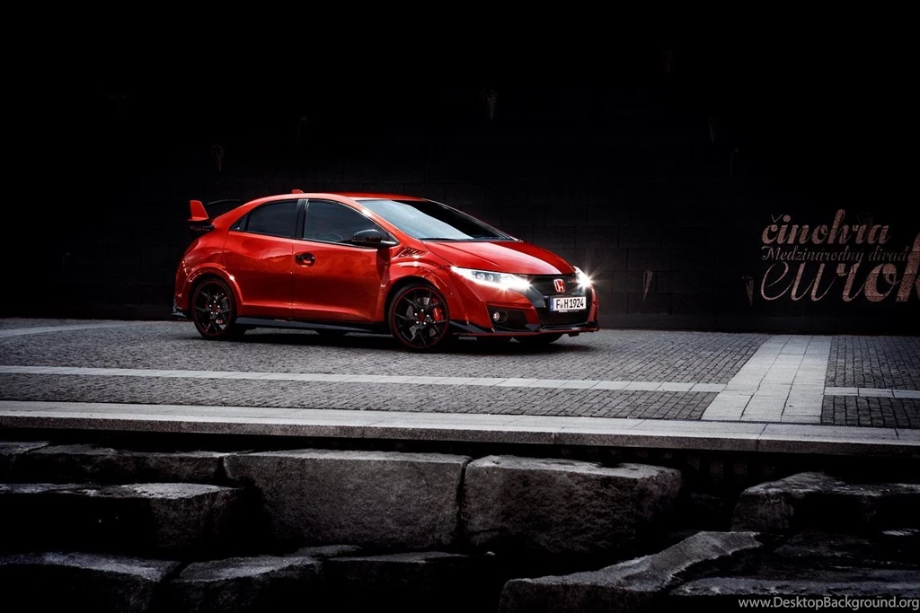 Honda Civic Type R 2015 Cars Coupe Red Wallpapers
