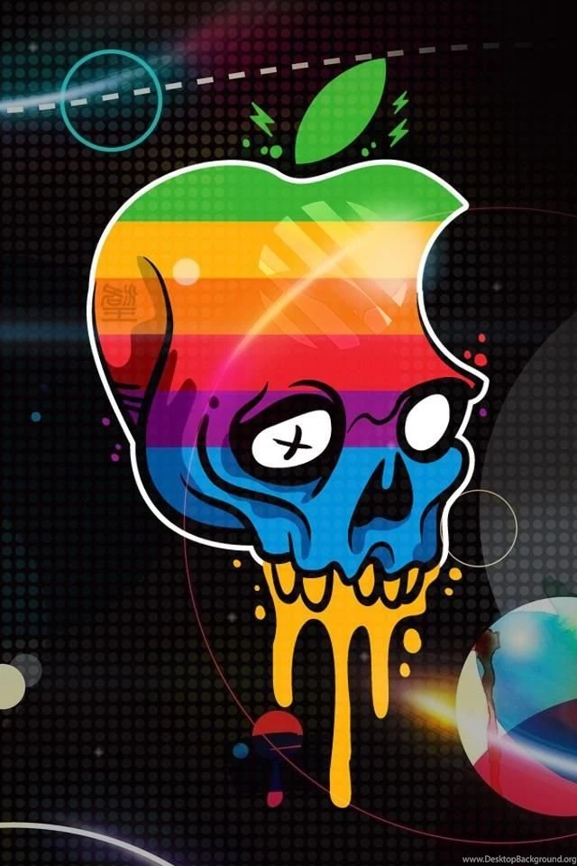 Apple Skull iPhone Wallpapers Download Find More Free iPhone 5 ...