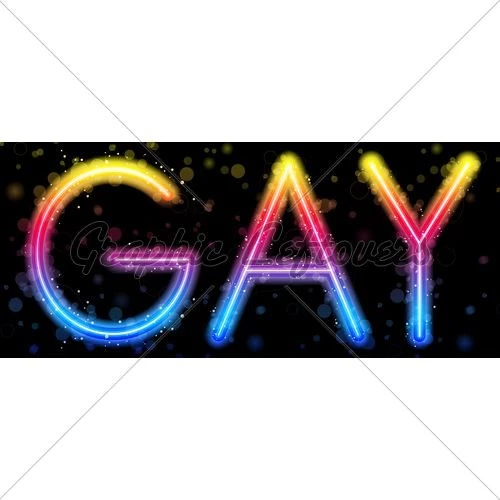 Gay Pride Abstract Colorful On Black Backgrounds · GL Stock Images