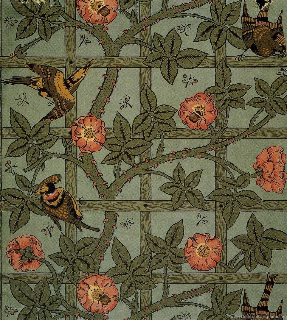 ART & ARTISTS: William Morris Wallpapers & Textiles