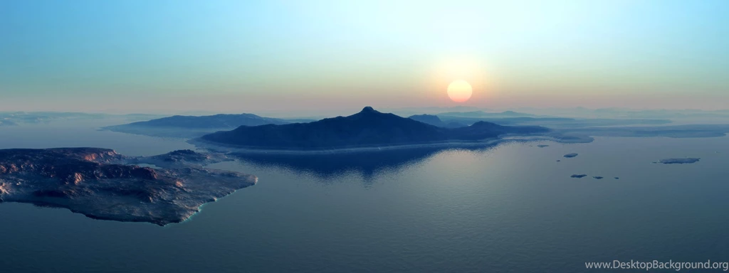 3D Landscape 7   Dual Screen Photography Desktop Wallpapers