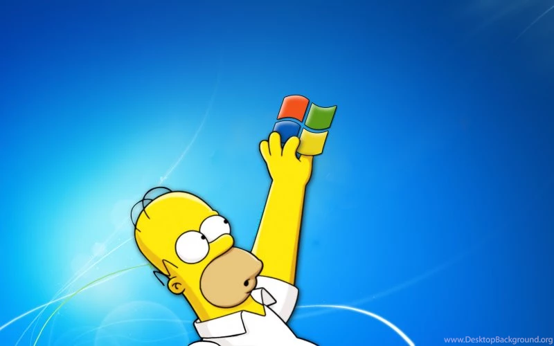 Homer Simpson Wallpapers Windows Wallpaper.