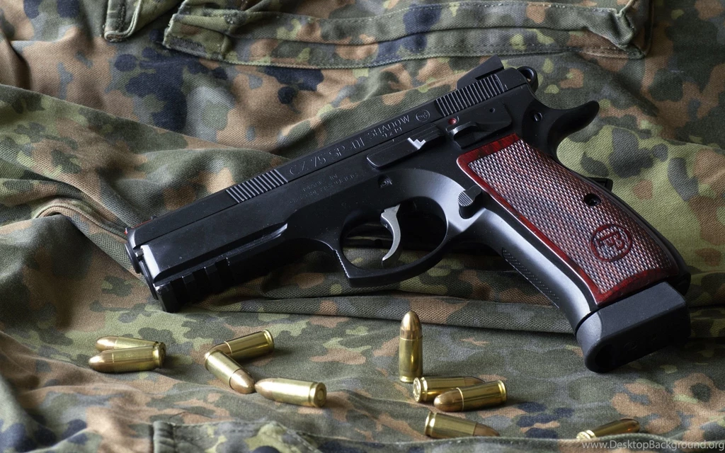 1 Cz 75 Sp01 Shadow Target Pistol HD Wallpapers
