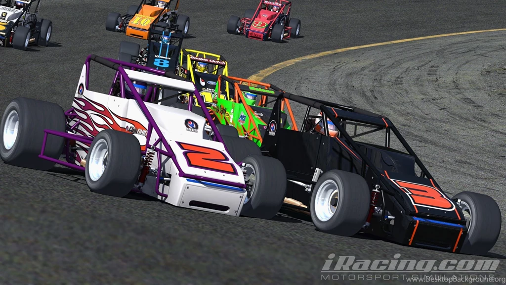 SPRINT CAR Race Racing Sprint Y Wallpapers