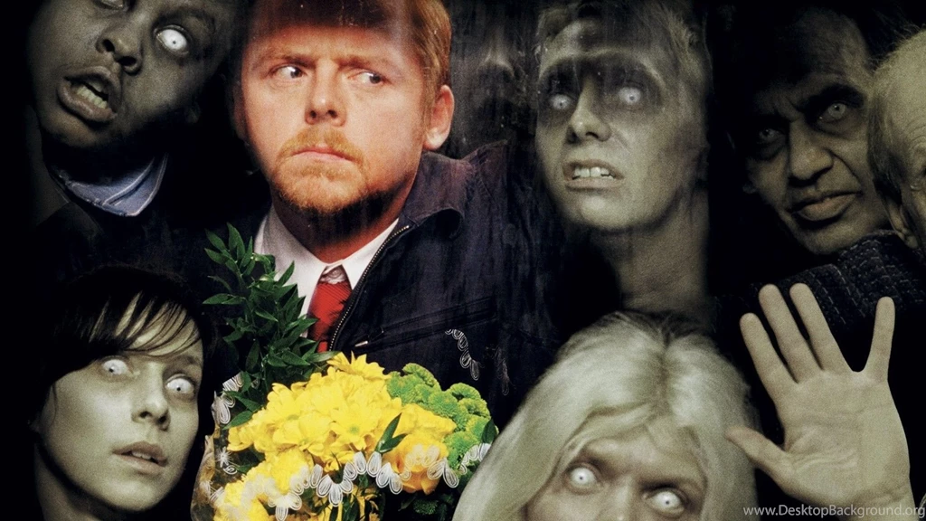 SHAUN OF THE DEAD Dark Horror Zombie F Wallpapers