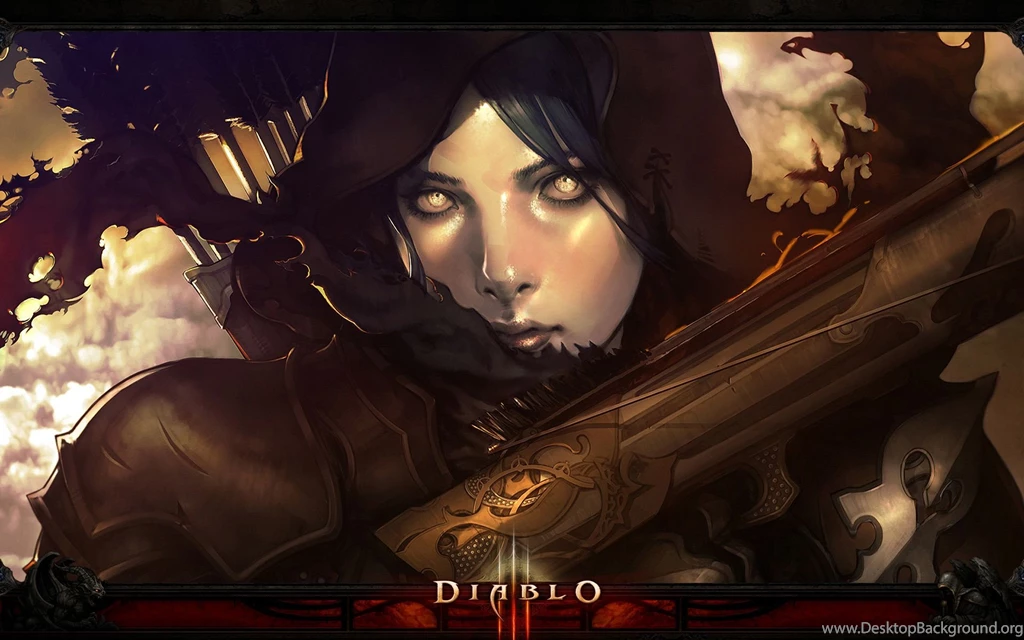 Diablo 3: Охотник на демонов – Обои для рабочего стола (Demon ...