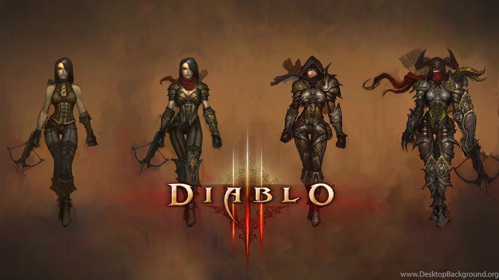 Video Games Demon Hunter Artwork Diablo III Drawings Wallpapers ...