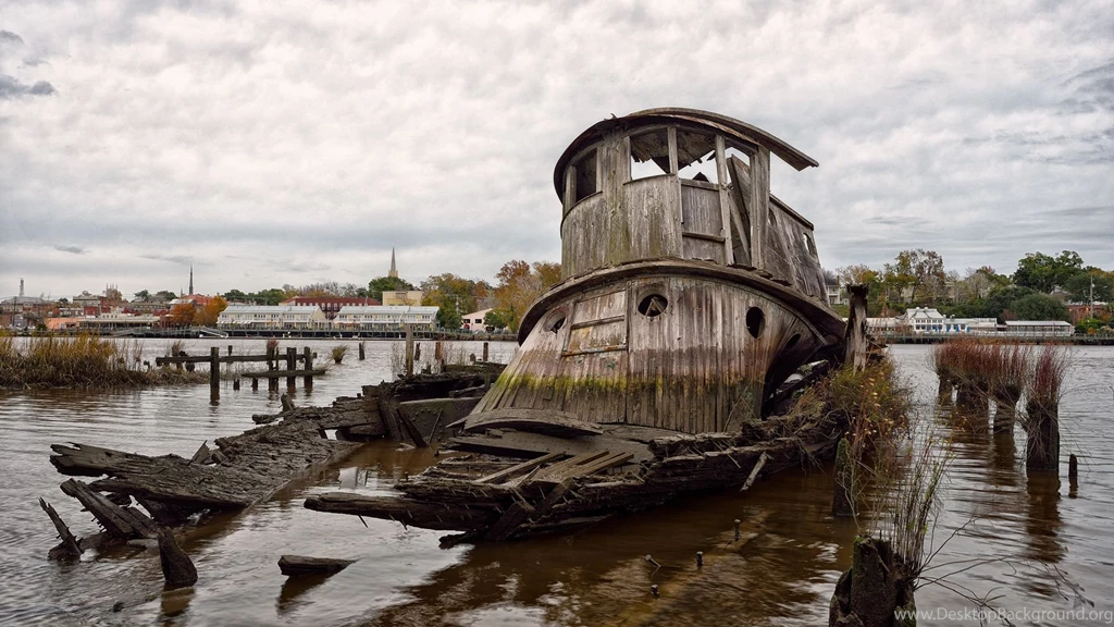 Vehicles Watercraft Ships Boats Wreck Hulk Shipwreck Decay Rotten ...