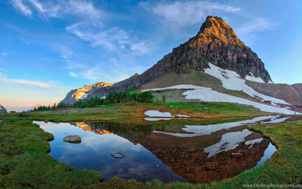 Sky Mountain Lake & Scenic Wallpapers