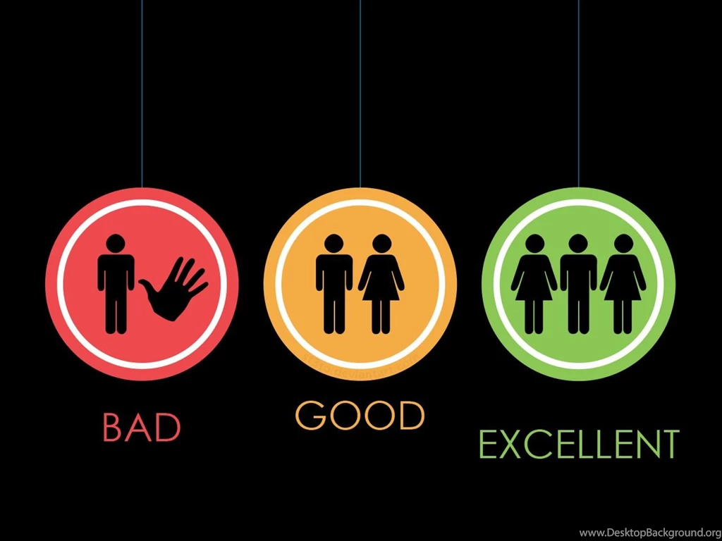 Good Bad Excellent Wallpapers