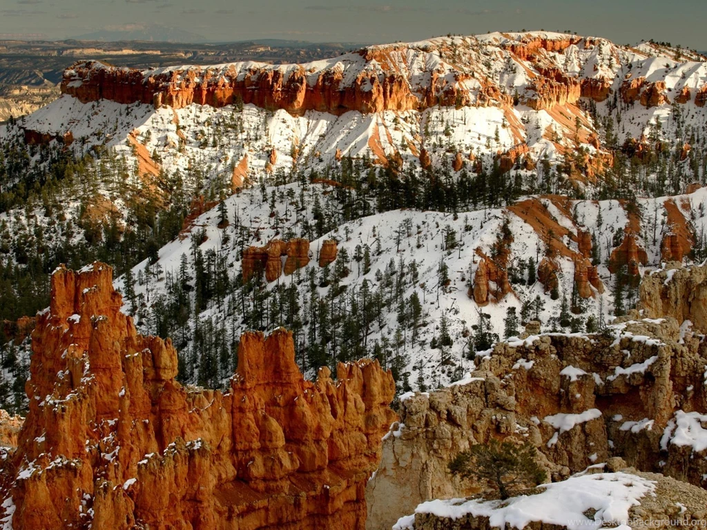 Free HQ Ice Cold Hoodoos Bryce Canyon National Park Utah Wallpapers ...