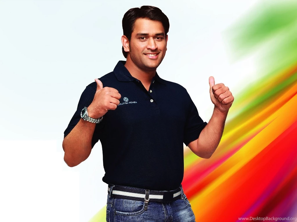 M S Dhoni Indian Cricketer Handsome Looks