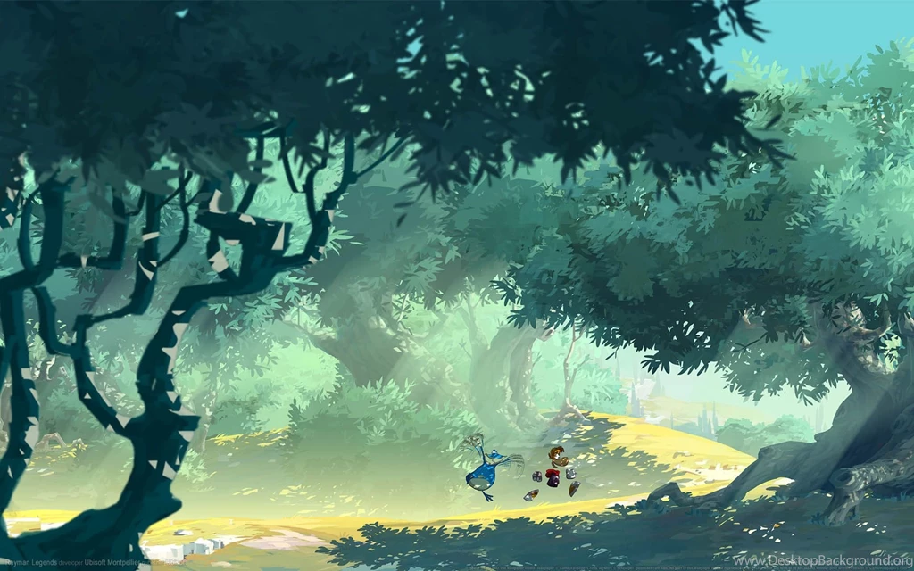 Download Wallpapers Rayman Legends, Game Wallpapers, Game, Forest ...