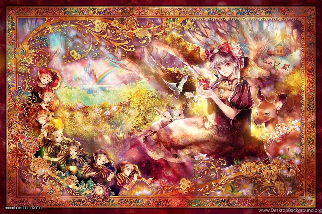 Snow White And The Seven Dwarfs Computer Wallpapers, Desktop ...