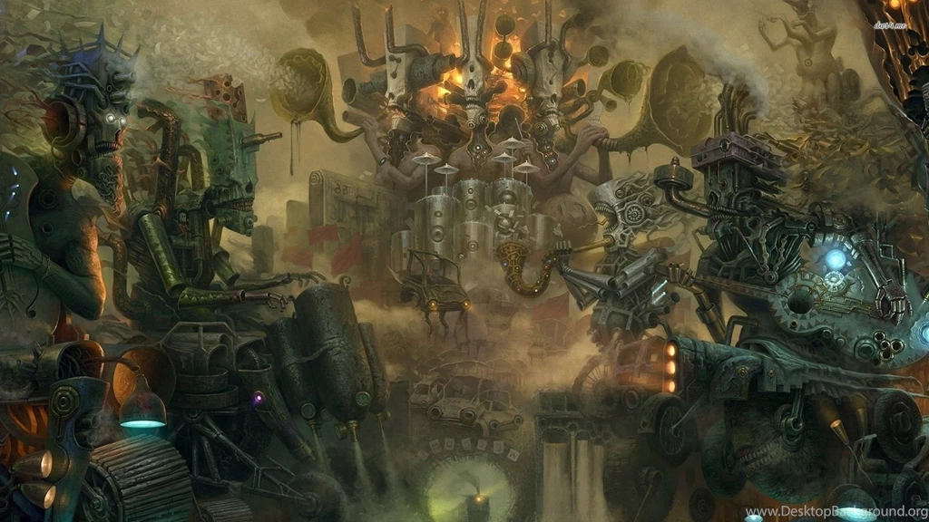 Steampunk Factory Wallpapers Artistic Wallpapers