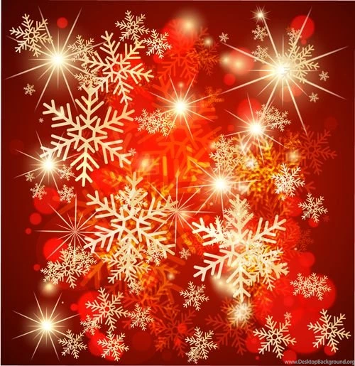 Ornate Red Christmas Backgrounds Vector Material 05   Vector ...