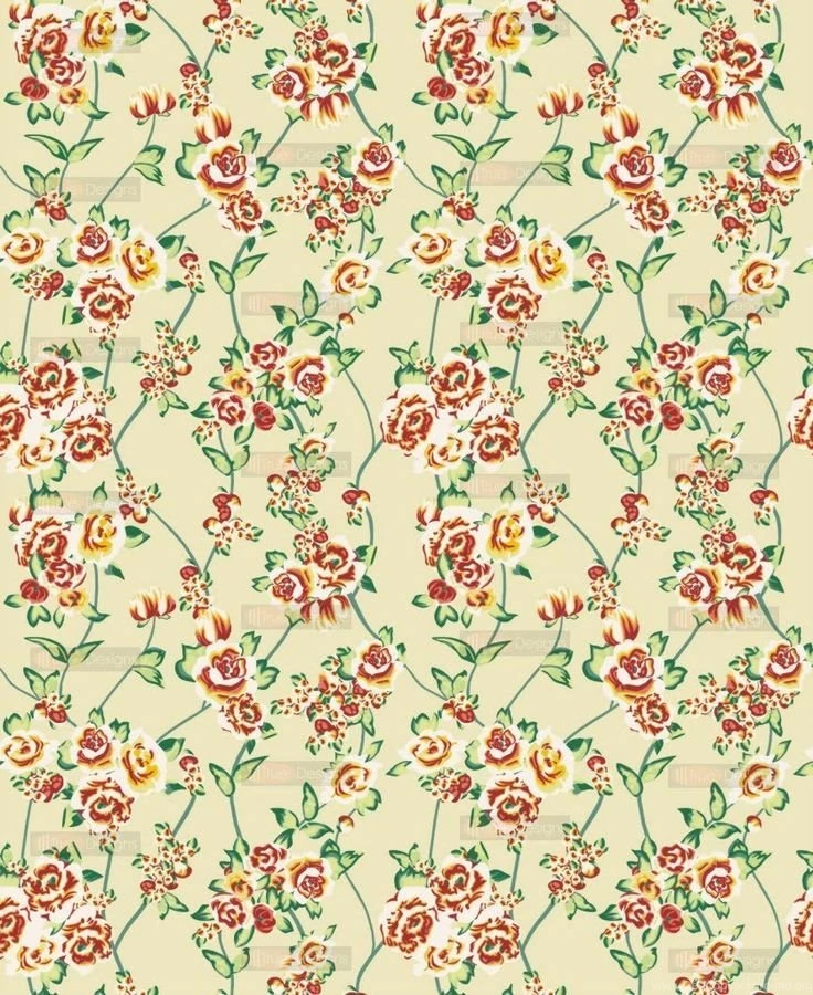 Colorful Floral Pattern Wallpapers