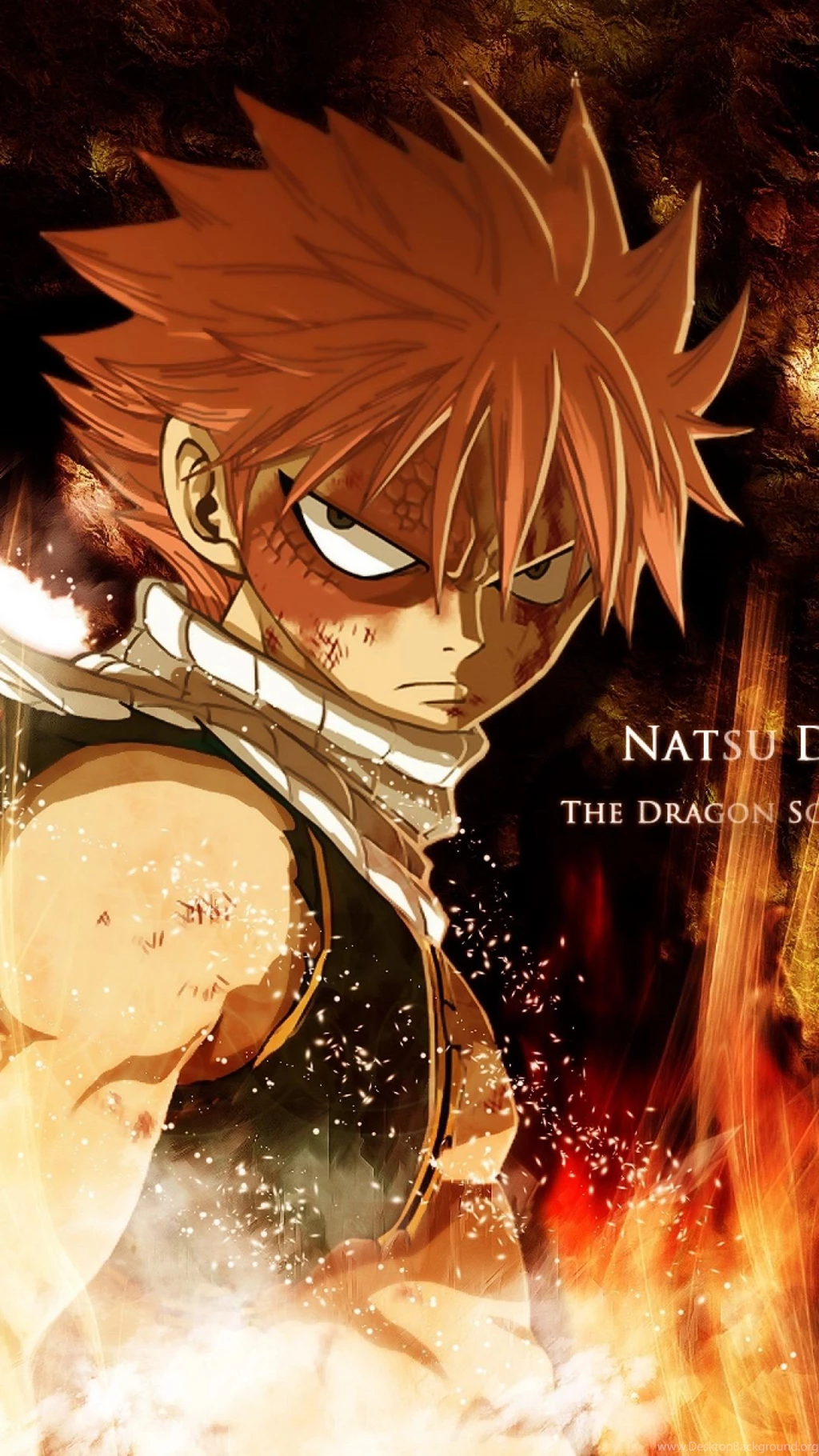Download Wallpapers 1080x1920 Fairy Tail, Natsu Dragneel, Boy, Look ...