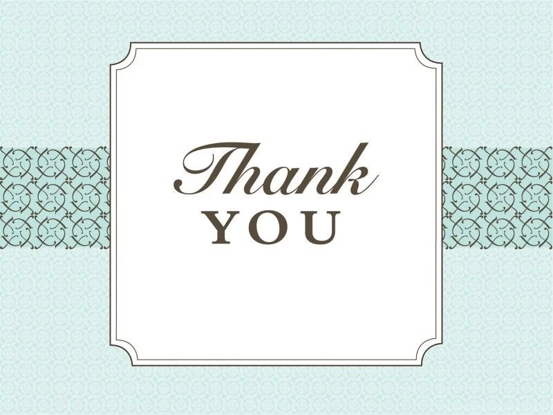 Thank You Free PPT Backgrounds