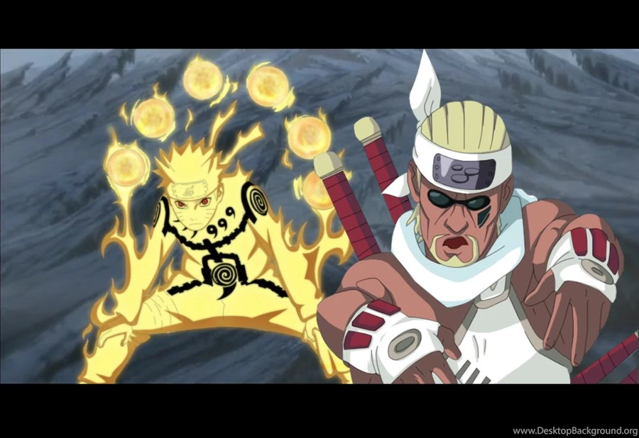 Naruto And Killer Bee By Lukasnarutodantas On DeviantArt