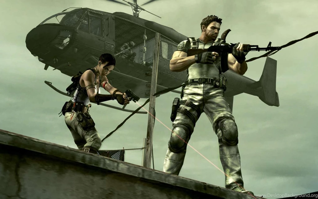 Chris Redfield Resident Evil Sheva Alomar Video Games Wallpapers ...