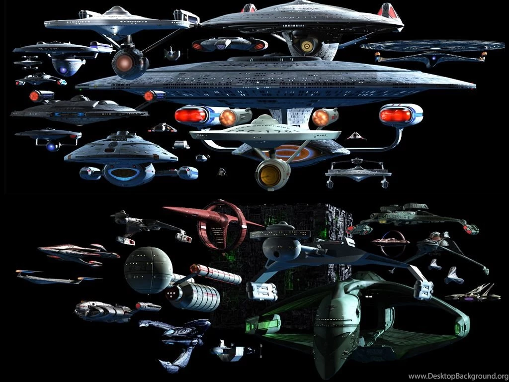 Star Trek All Ships Wallpapers Collection
