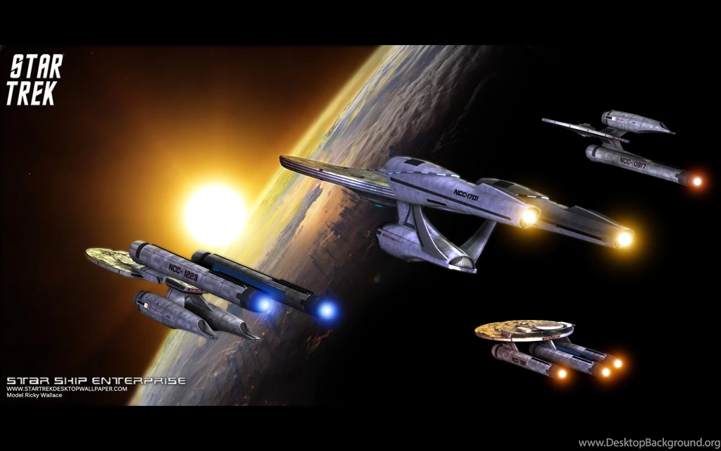 Star Trek Star Ship Enterprise, Free Star Trek Computer Desktop ...