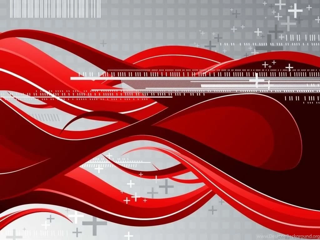 Red Abstract Futuristic Photo By Amirtes