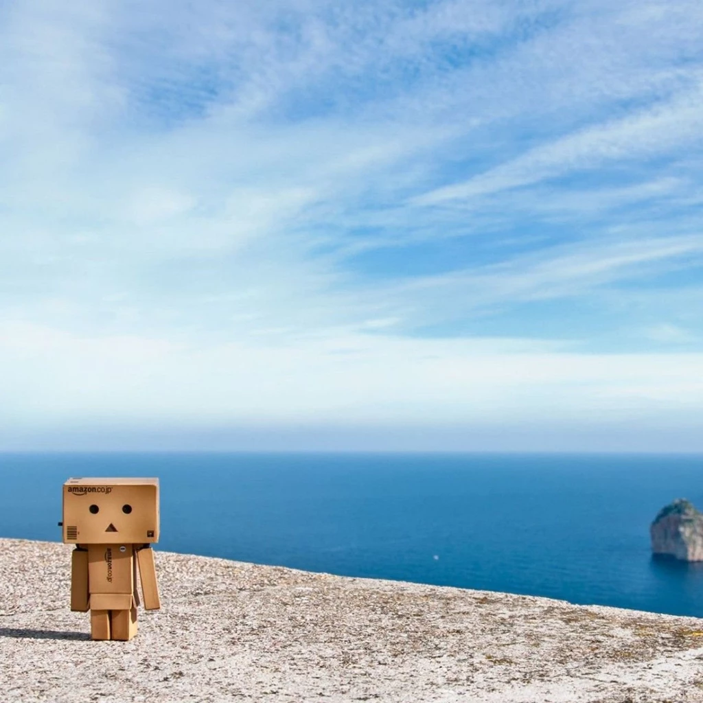 Danbo Beach HD Wallpapers