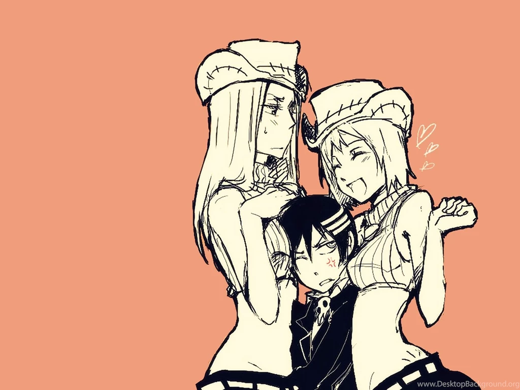 Death The Kid Elizabeth Thompson Patricia Thompson Soul Eater ...