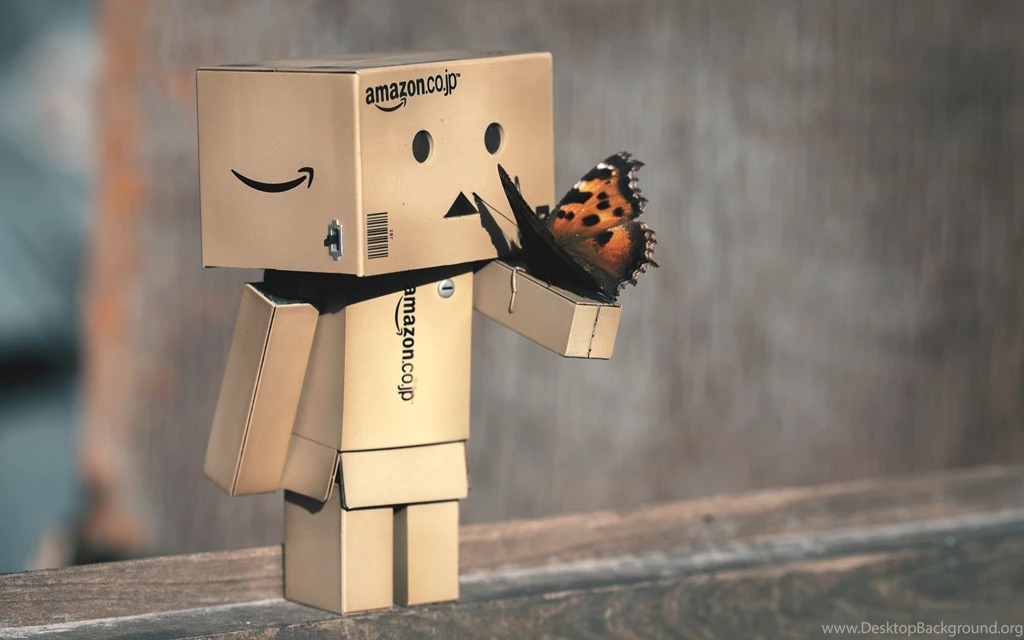Danbo Amazon Computer Butterly Bokeh Mood Wallpapers