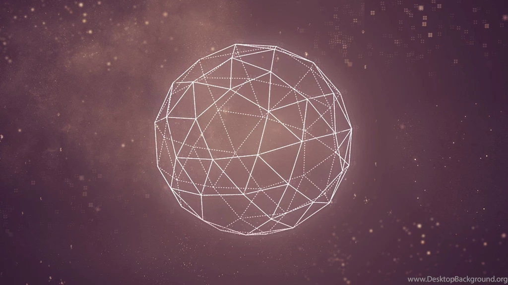 Space Abstract Graphic Wallpapers Geometry Minimalistic Pink Outer ...